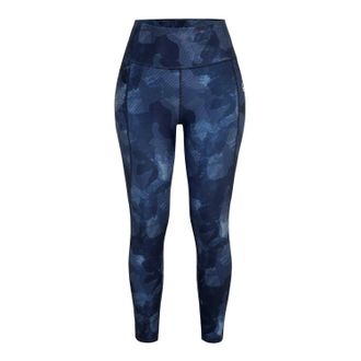 L.A. Gear Camouflage-legging met hoge taille voor dames (Blauw)
