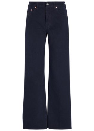 Blaz&eacute; Milano Maline Flared-leg Jeans - Dark Blue - 00 (UK4 / Xxs)