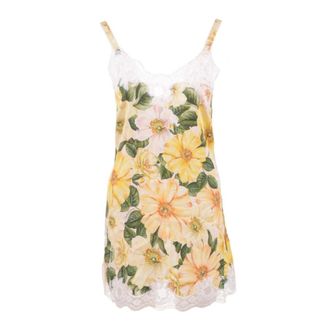 Dolce & Gabbana Dames, Jurken, Veelkleurig, Maat: 2XL
