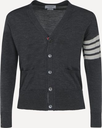 Thom Browne Virgin wool Cardigan Male 4