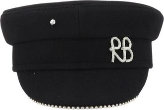 Ruslan Baginskiy Black Logo Bakerboy Hat