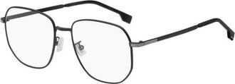 HUGO BOSS Demo Oval Mens Eyeglasses BOSS 1672/F 003 56