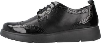 Geox Schoenen, Dames, Zwart, 39 EU, Laced Schoenen