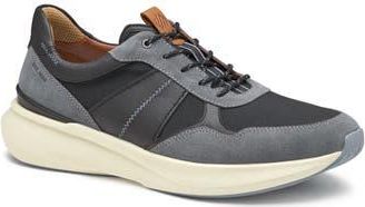 Johnston & Murphy Declan Waterproof Sneaker in Gray Waterproof Suede/Bl Wp at Nordstrom Rack, Size 9.5