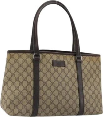 Gucci Pre-owned Tote Bags, female, Beige, Size: ONE SIZE Pre-owned Tote Bag