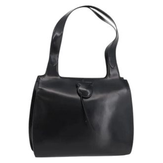 Ferragamo Pre-owned Handbags, female, Black, Size: ONE SIZE Pre-owned Tote Bag
