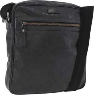 Gucci Pre-owned Vintage Schoudertas - unisex - Vintage Schoudertas - Zwart - ONE Size - Leer - Vintage