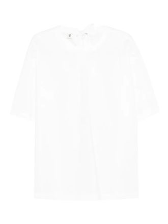 The Garment Cyprus tie-neck T-shirt - White