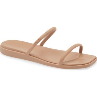 Crocs Miami Slide Sandal in Milk Chocolate at Nordstrom, Size 10