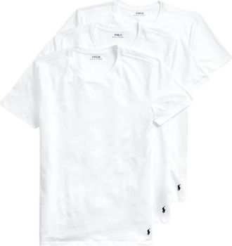 Polo Ralph Lauren T-Shirts - Heren - T-shirts - Wit - 2XL - Tops