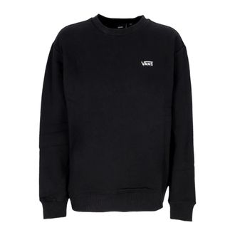 Vans Zwarte Crewneck Sweatshirt met V Stijl - Dames - Sweatshirts - Zwart - XS - Katoen - Hoodies & sweatvesten