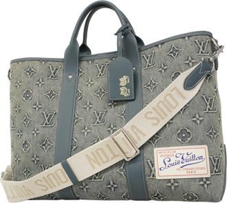 Louis Vuitton Blue Tote Bag (Pre-Owned)