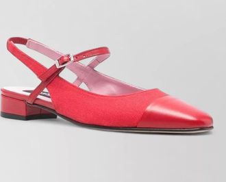 Carel oceano slingback pumps low heel design