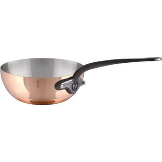 Bloomingdale's M150 Ci Curved Splayed Saute Pan, 8.3 Inch in Copper at Nordstrom