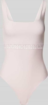 Triumph Body mit Karree-Ausschnitt Modell PALINA COSMIC HEARTBEAT in Rosa, Größe XL