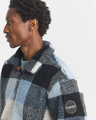 Napapijri Montepiana Check Teddy Fleece