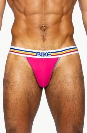 Bike Stretch Cotton Jock Briefs in Hot Pink at Nordstrom Rack, Size Medium