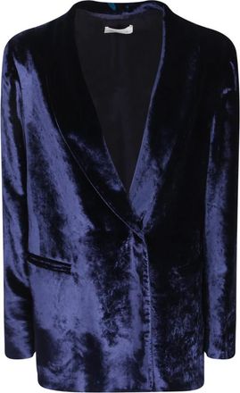 Incotex Blazer - Dames - Blazers - Blauw - M - Denim - Jassen