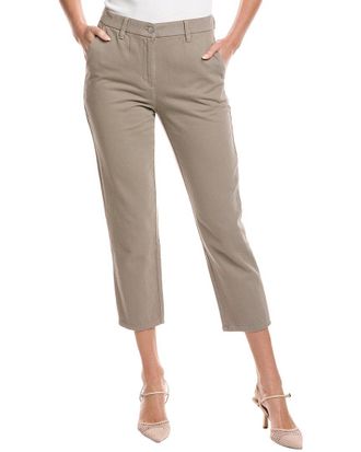 Eileen Fisher Eileen Fisher Petite Garment-Dyed Utility Tapered Pant