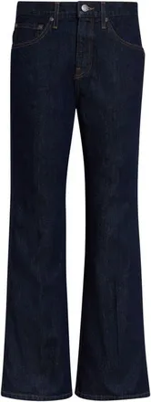 Khaite Clara Crop Flare Leg Jeans in Benson at Nordstrom, Size 28