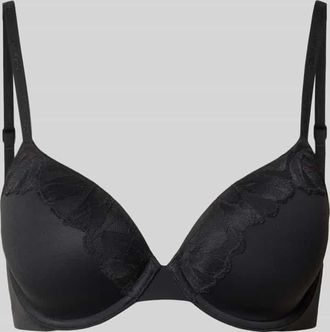 Calvin Klein Underwear Regular Fit BH mit Spitzenbesatz Modell Cove in Black, Größe 75A
