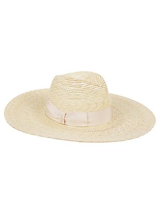 Borsalino Beige Sophie straw hat