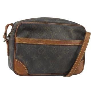 Louis Vuitton Pre-owned Cross Body Bags, female, Brown, Size: ONE SIZE Pre-owned Vintage Monogram Shoulder Bag