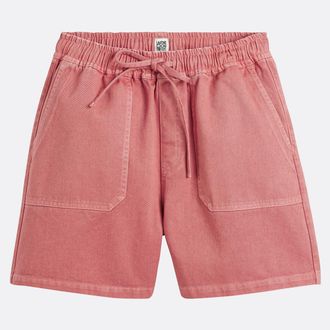 La Redoute Collections Katoenen short met elastische taille