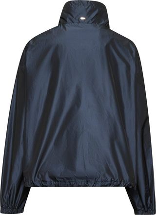 Herno Womens Jacket Techno Taffeta Blue Polyester Bomber