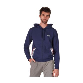 Moschino Hombre, Sudaderas, Azul, Talla: S