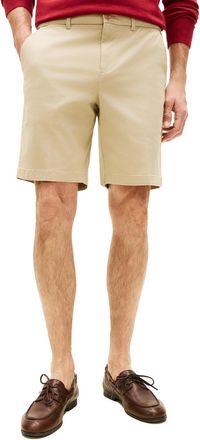 Tommy Hilfiger bermuda Tommy Hilfiger beige normale fit katoen chino