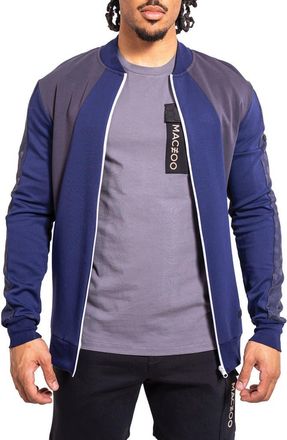 Maceoo Resistance64 Blue Zip-Up Jacket at Nordstrom, Size 5