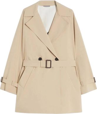 Weekend Ovatta Technical Canvas Trench Coat