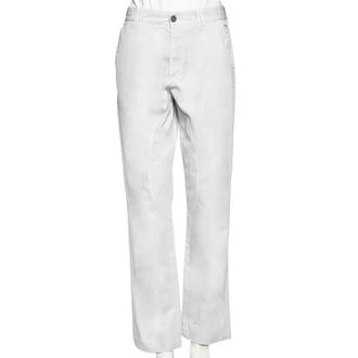 Roberto Cavalli Class by Roberto Cavalli Pale Lilac Denim Biker Jeans L