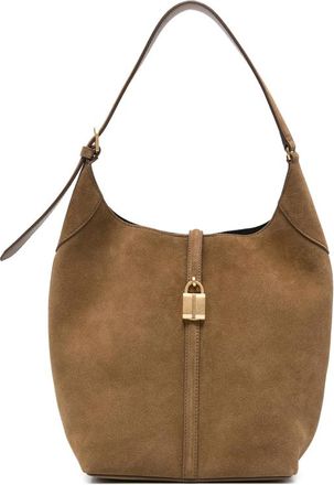 DeMellier Small Siena Lock-detail Bucket Bag
