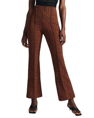 Eva Franco Margot Kick-Flare Cropped Pant