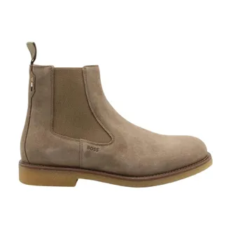 HUGO BOSS Schoenen, Heren, Beige, 45 EU, Chelsea Boot