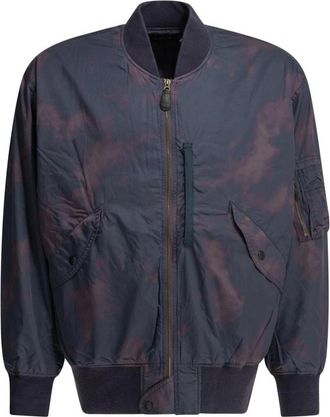 Beams Plus Mil Flight Bomberjack - Heren - Bomber jackets - Veelkleurig - L - Katoen - Jassen