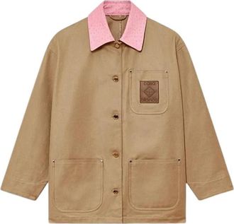 Casablanca Veste - Dames - Zomerjassen - Beige - S - Katoen - Jassen