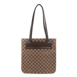 Louis Vuitton Clifton Damier Brown Canvas Handbag (Pre-Owned)