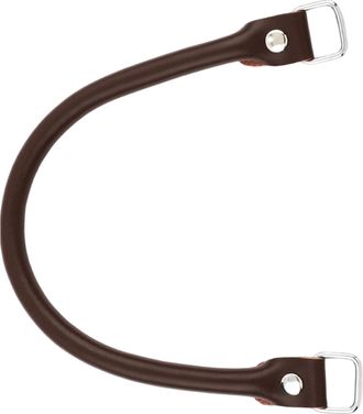 Generic Detachable Bag Handles - 38CM Leather Removable Handbag Handles Simple Leather Shoulder Handbags Heavy Duty Luggage Accessory Distinctive Fashion Upgr