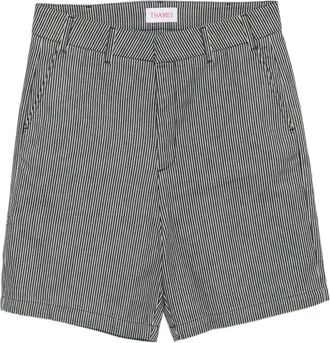 Thames MMXX Gestreepte denim shorts - Zwart