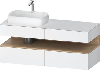 Duravit Duravit Qatego Consola Mueble Bajo Lavabo, 2 Extensiones, 2