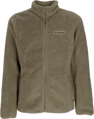 Columbia Stoere Sherpa Jack Steen Groene Beer - Heren - Fleece jassen - Groen - XL - Polyester - Fitness