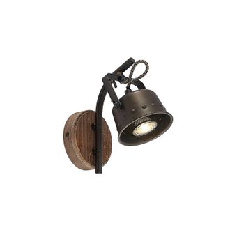 Lindby Lindby L&aacute;mpara De Pared rubinjo En Negro Metal