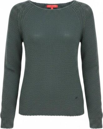 Isaia Womens Dark Green Cardigan