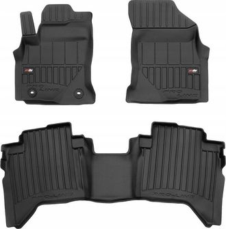 OEM Tappetini In Gomma E Tappetini Per Porte Toyota Hilux 8 Dal 2015 - 3d Truth