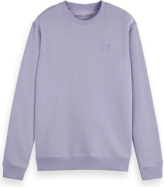 Scotch & Soda Heren, Sweatshirts & Hoodies, Paars, Maat: XL Katoen
