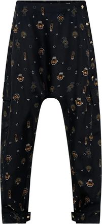 Camilla Pantaloni Call Me Cleopatra con cavallo basso - Nero