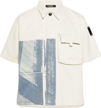 A-Cold-Wall* Strand cotton shirt - men - Cotton - L - Neutrals